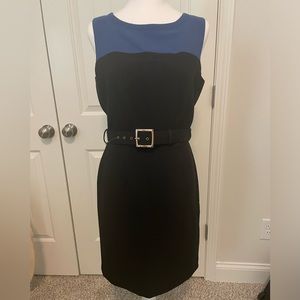 Banana republic dress size 6. Black and blue